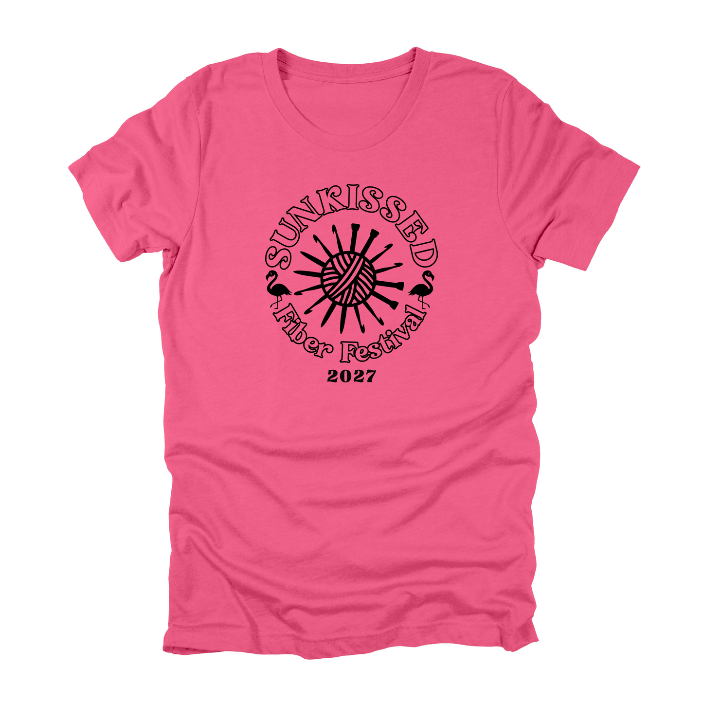 PREORDER - Sunkissed Fiber Fest 2027 T-Shirt
