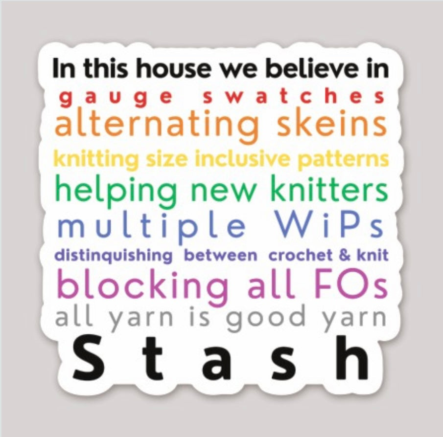 In This House Sticker