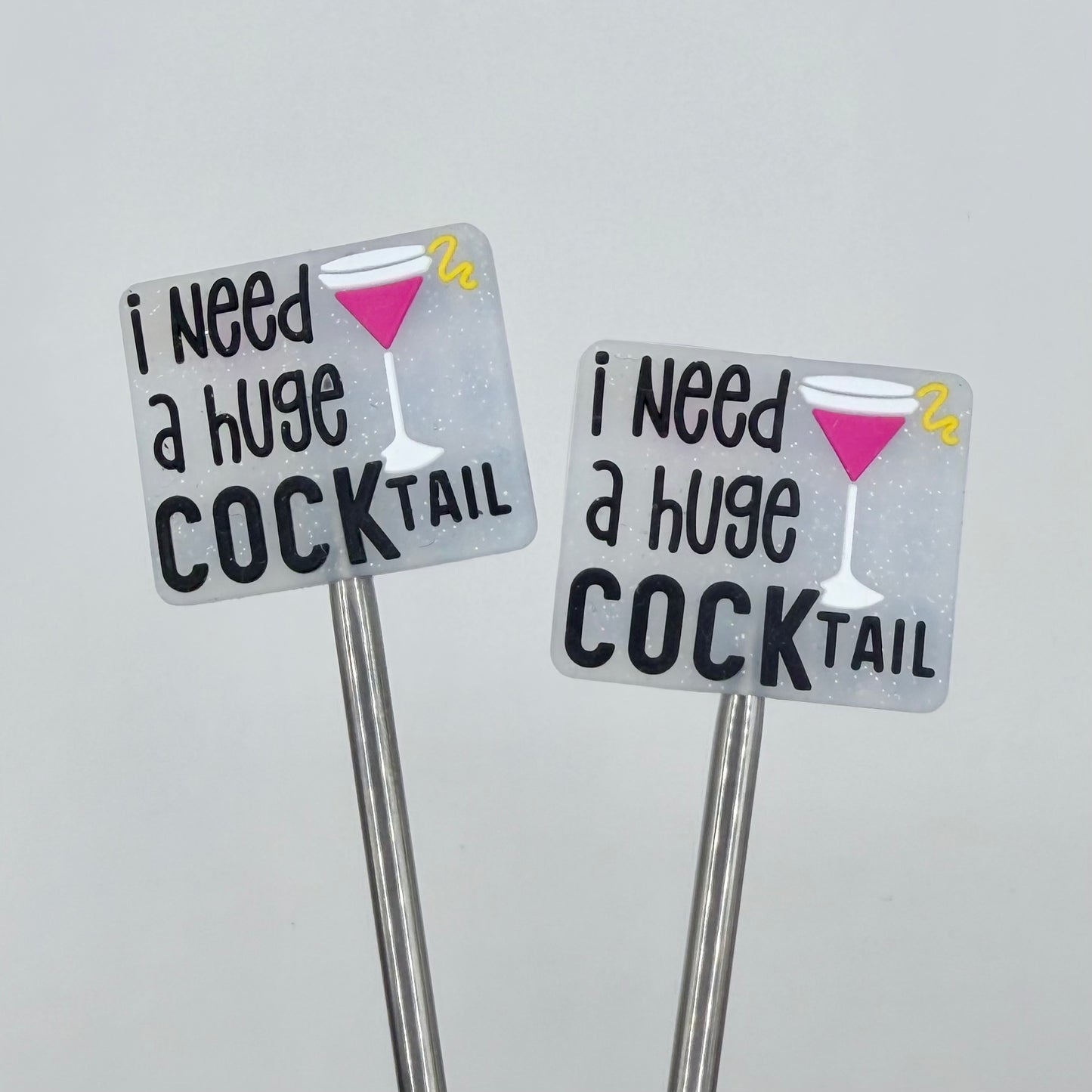 Huge Cocktail Stitch Toppers