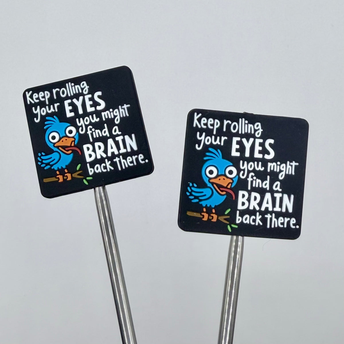 Keep Rolling Your Eyes Stitch Stoppers