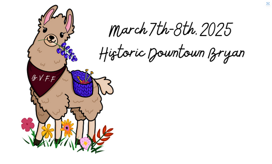 Doolittle Yarnery is Debuting at Brazos Valley Fiber Fest THIS WEEKEND!