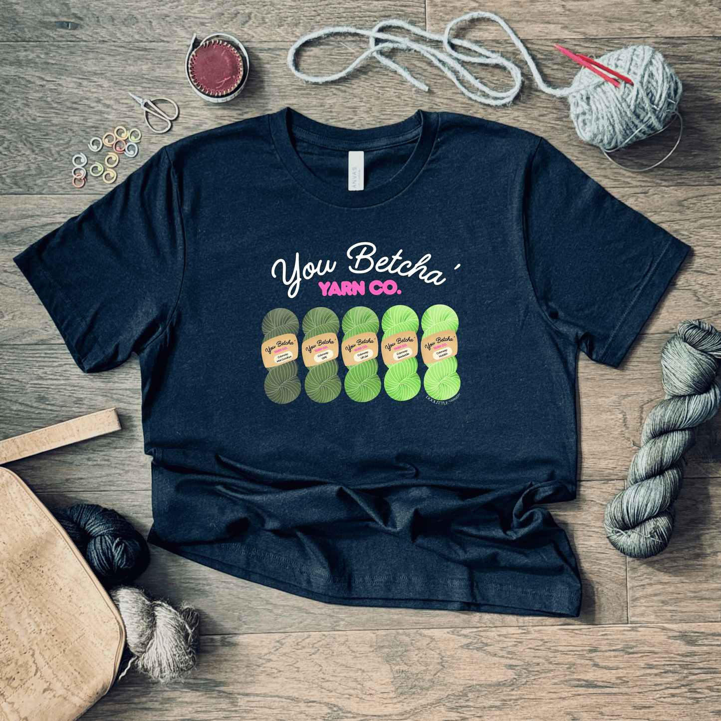 PREORDER - You Betcha' Yarn Co. Tee - ZK Exclusive Design