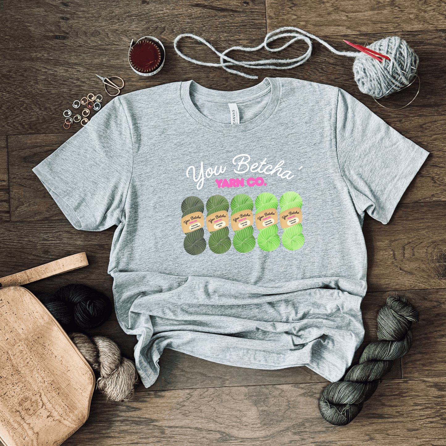 PREORDER - You Betcha' Yarn Co. Tee - ZK Exclusive Design