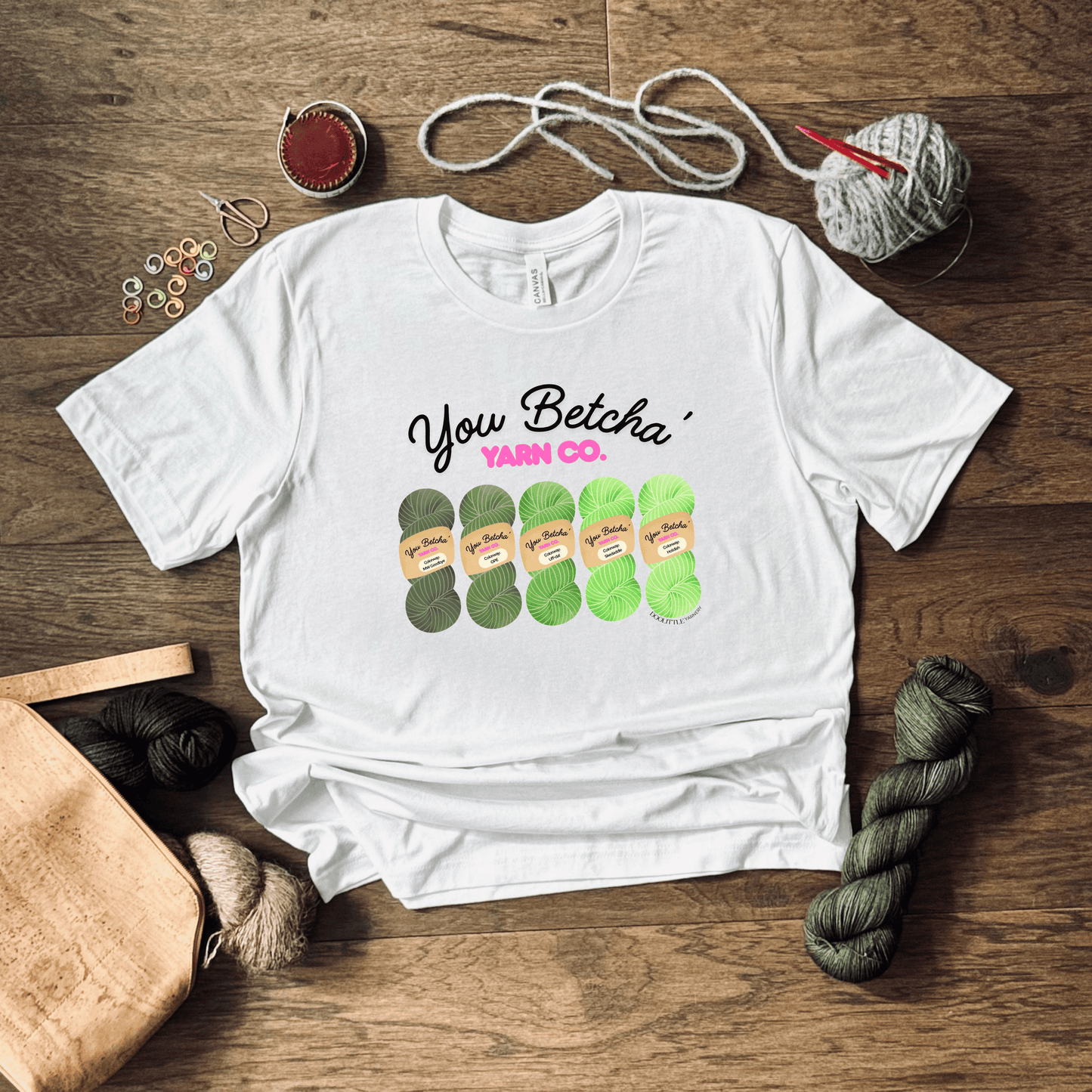 PREORDER - You Betcha' Yarn Co. Tee - ZK Exclusive Design