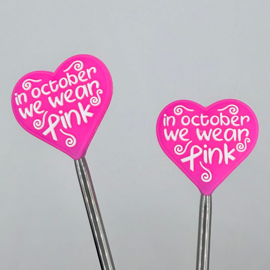 In October We Wear Pink Stitch Stoppers