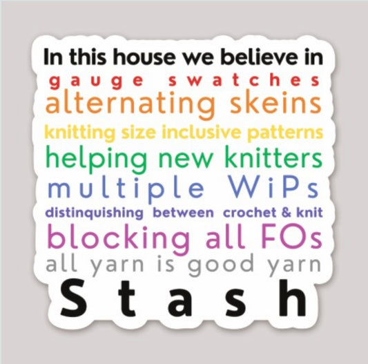In This House Sticker