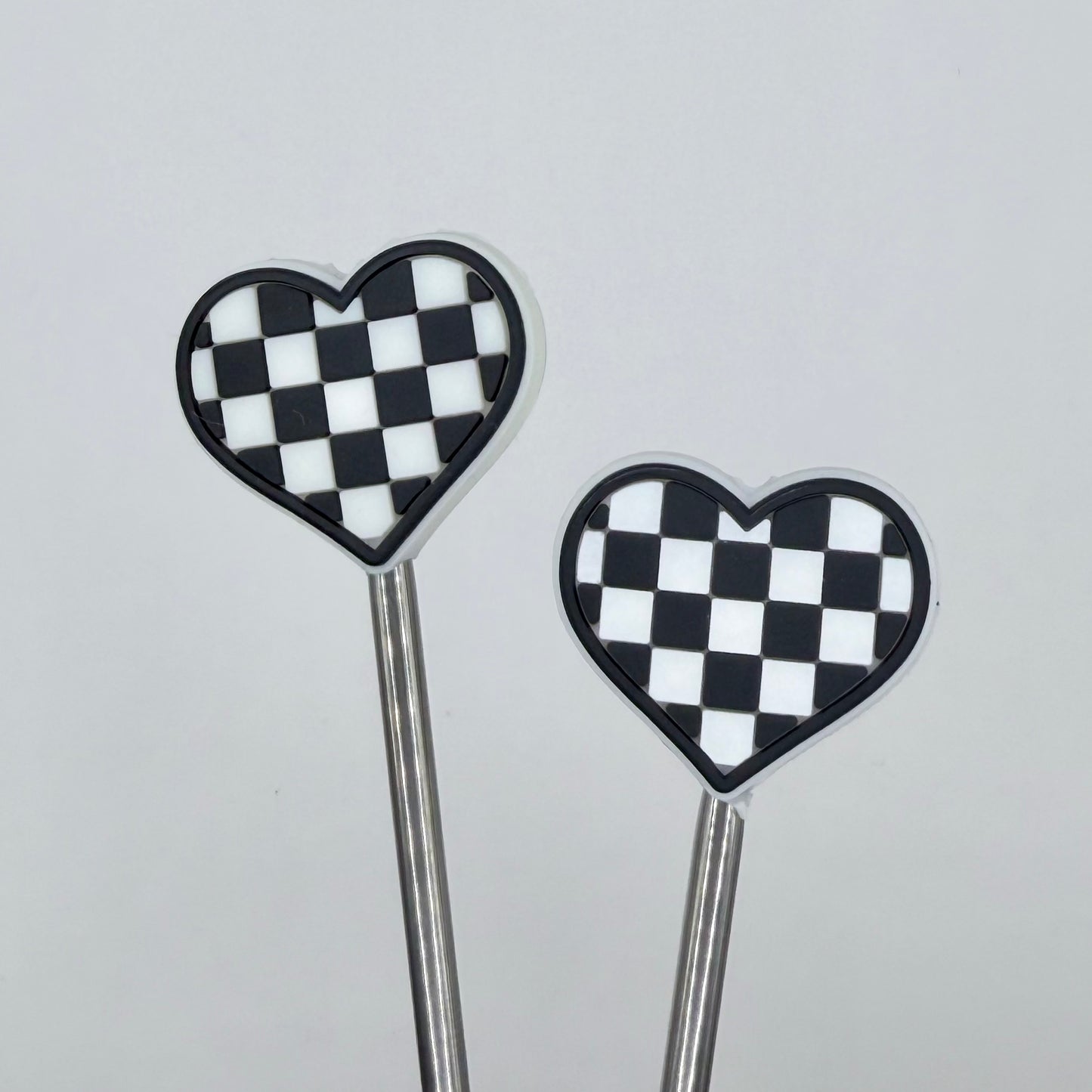 Checkered Heart Stitch Stoppers