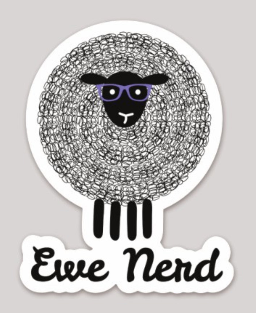 Ewe Nerd Sticker