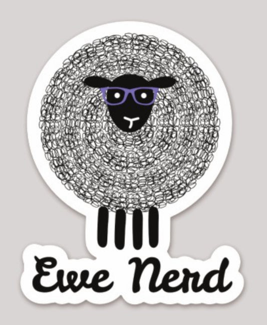 Ewe Nerd Sticker