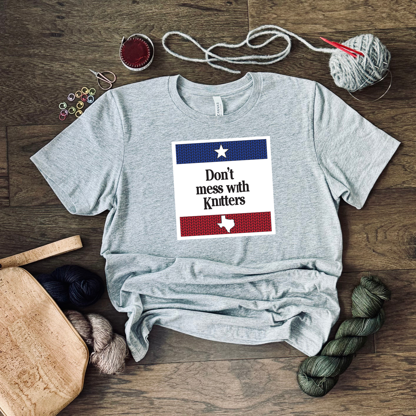 Don't Mess With Knitters T-Shirt