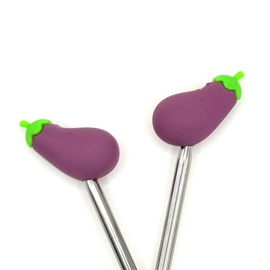 Eggplant Stitch Stoppers
