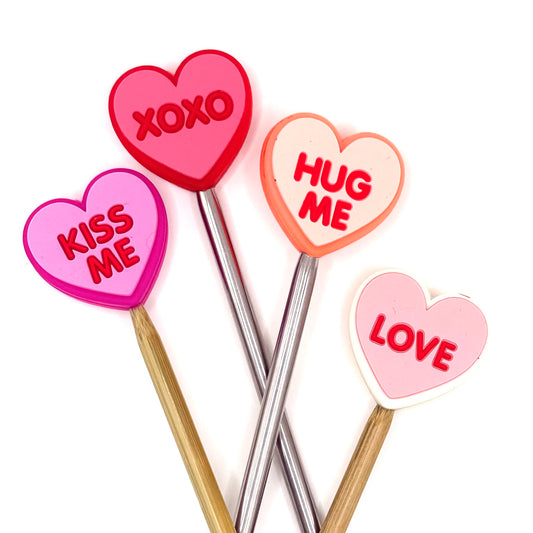 Conversation Heart Stitch Stoppers