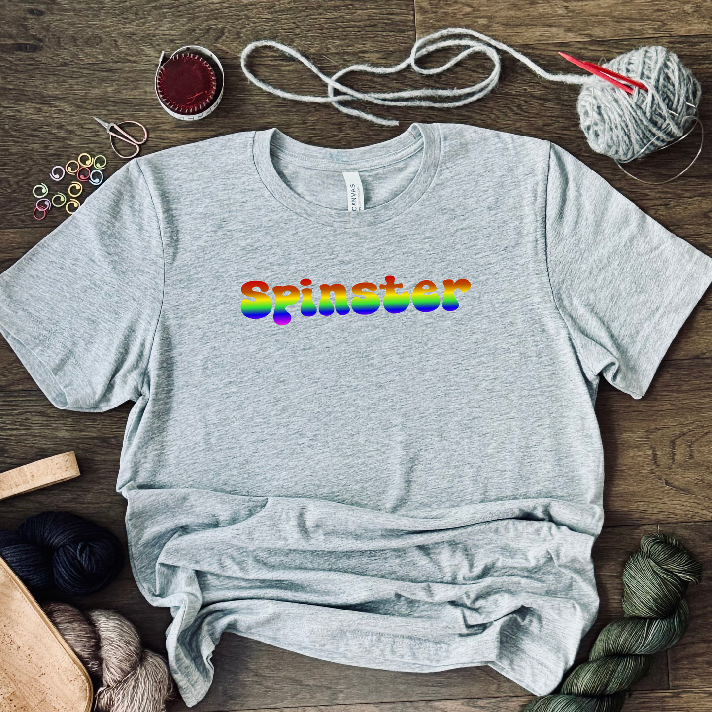 Rainbow Spinster Tee