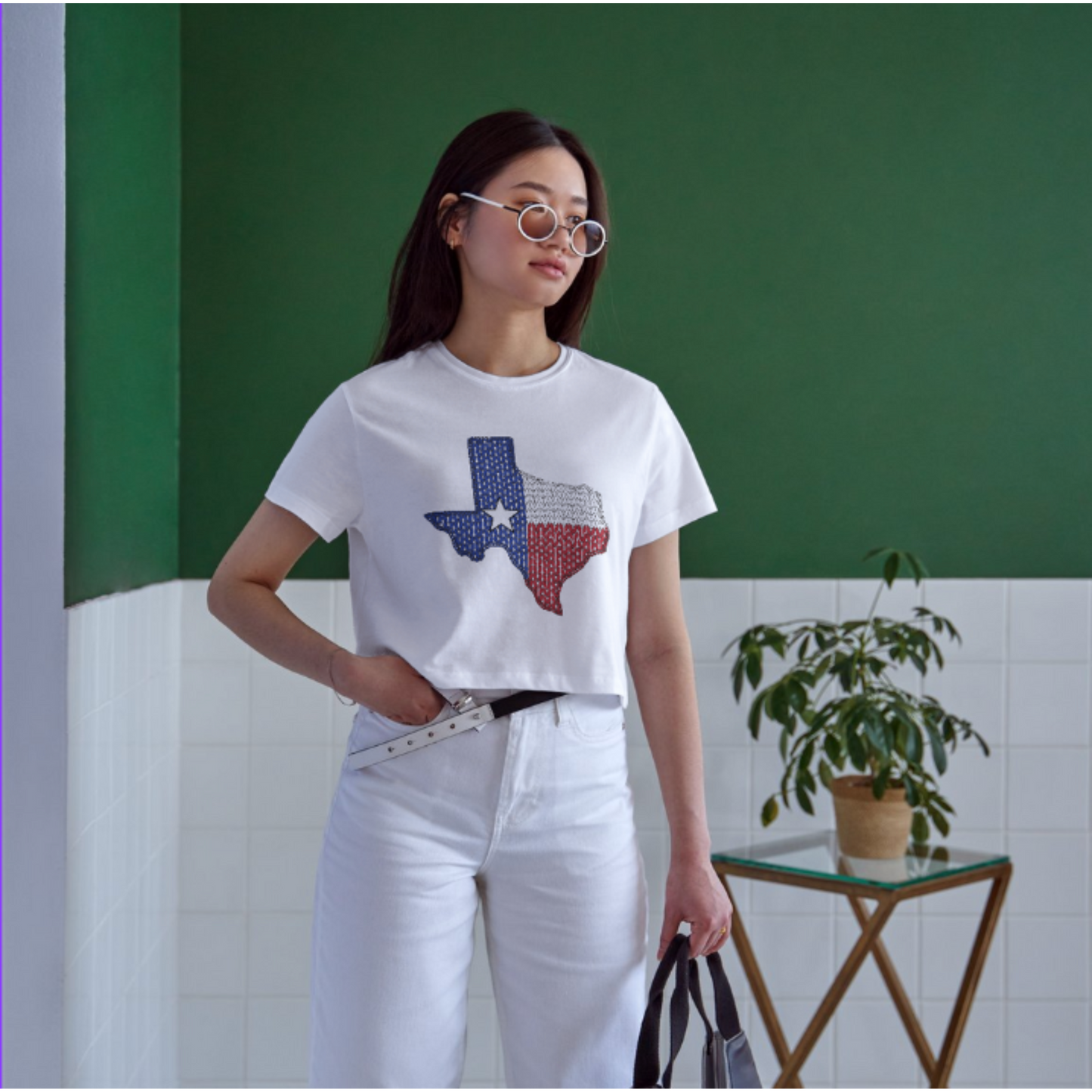 Stockinette Texas T-Shirt
